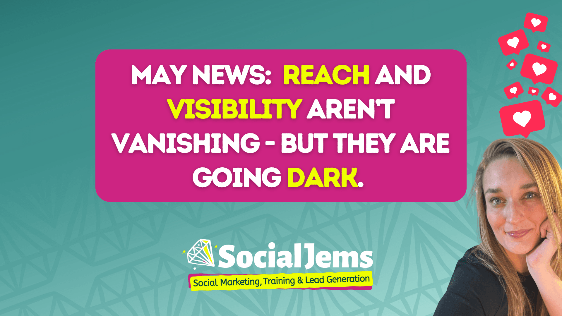 Reach and Visibility Aren’t Vanishing - But they are going dark.