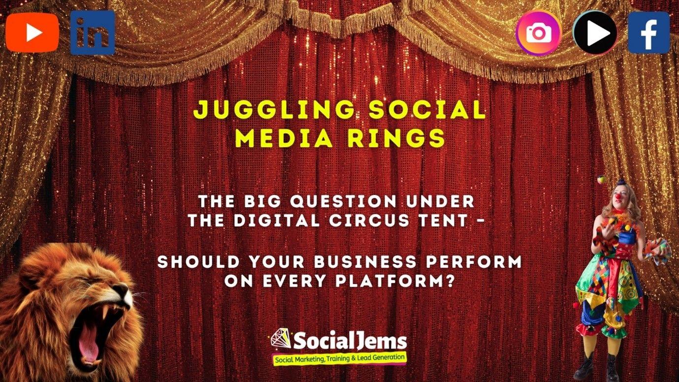 Do you need to be promoting your business on every social media platform? 